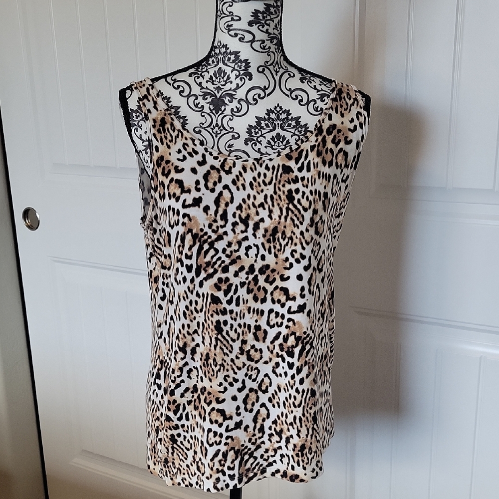 Leopard Print Women's Top